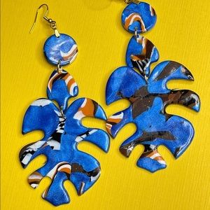 Handmade Jules Blue the Hue Dangle Earrings